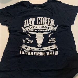 Texas Travel Hat Creek Cattle Company Graphic T-Shirt